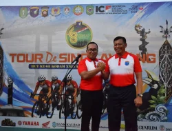 Gowes Bareng 500 Peserta, Dankodaeral XII Meriahkan Tour de Singkawang HUT ke-68 Kodam XII/Tpr