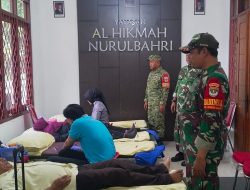 Koramil 08/Duren Sawit Gelar Bakti Kesehatan Teritorial dan Donor Darah