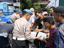 Perkuat Kedekatan dengan Warga, Polres Pelabuhan Tanjung Priok Gelar Aksi Jumat Berkah