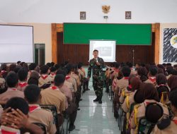 Lawan Hoax dan Narkoba, Begini Cara Seru Kodim Blitar Siapkan Pemimpin Masa Depan