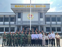 Perkuat Sinergi Sukseskan Sensus Ekonomi 2026, Komandan Lanal Bintan Terima Courtesy Call Kepala BPS Kabupaten Bintan