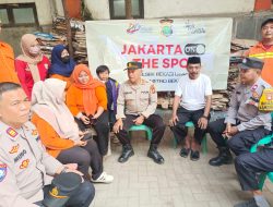 Wakapolsek Bekasi Utara Sambangi Warga Melalui Program Jaga Jakarta On The Spot