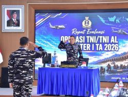 Perkuat Keamanan Maritim, TNI AL Evaluasi Capaian Operasi dan Diplomasi Laut Semester I 2026