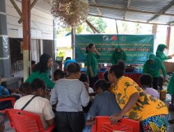 TNI Dorong Ekonomi Warga Kodim Sorong Selatan Gelar Pelatihan UMKM Di Kampung Sesor
