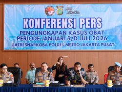 Polres Metro Jakarta Pusat Ungkap 68 Kasus Obat Keras Ilegal Dan Ringkus 92 Tersangka