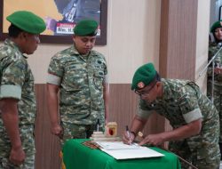 Perkuat Efektivitas Satuan, Kodim 0808/Blitar Gelar Sertijab Danramil dan Korps Raport Pindah Satuan