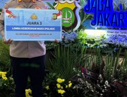 Polsek Pinang Sukses Raih Juara 3 Lomba Kebersihan Mako se-Polda Metro Jaya