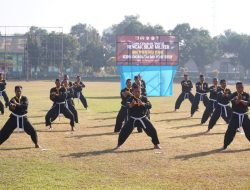 Asah Keterampilan Tempur, Prajurit Kodim 0808/Blitar Ikuti Uji Kenaikan Tingkat Pencak Silat Militer