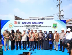Ground Breaking Gedung DPD RI Banten Dimulai, Kapolda Banten Tegaskan Siap Kawal Kamtibmas