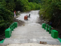 TMMD ke-129 Tuntaskan Rehabilitasi Jembatan Sesor, Mobilitas Warga Kembali Lancar