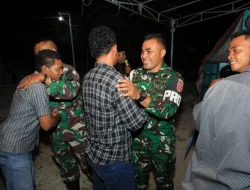 Mengabdi Satu Bulan di Halmahera Timur, Perpisahan Satgas TMMD Kodim 1505/Tidore Penuh Haru