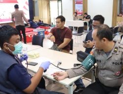 Kapolres Tanjung Priok Sebut Donor Darah Bentuk Kepedulian Polri Sambut Dirgahayu RI