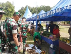 TMMD Ke-129 Selesai, Persit Kodim 1807 Dorong Hasil Kebun Mama-Mama Kampung Sesor Tembus Pasar