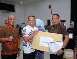 Hadiri Resepsi Kenegaraan HUT ke-81 RI, Kapolres Lubuk Linggau Perkuat Sinergi dan Keakraban