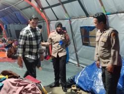 Polres Pelabuhan Tanjung Priok Sediakan Layanan Kesehatan bagi Korban Kebakaran Muara Angke