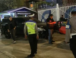 Kapolres Pelabuhan Tanjung Priok Tegaskan Komitmen Komitmen Jaga Kamtibmas Lewat Patroli Malam