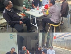 Jaga Kondusivitas Wilayah, Babinsa dan Tiga Pilar Kembangan Intensifkan Komsos Keamanan di Joglo