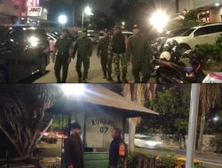 Cegah Kejahatan Malam, Koramil 07/Kembangan Intensifkan Patroli Guantibmas