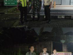 Babinsa Sertu Rahmat Pastikan Kenyamanan Masyarakat ,Patroli Malam Koramil 07/KB