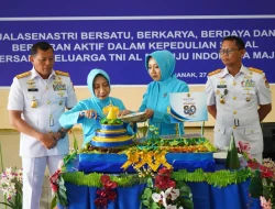 HUT ke-80 Jalasenastri, Kodaeral XII Tegaskan Komitmen Perkuat Peran Sosial Organisasi