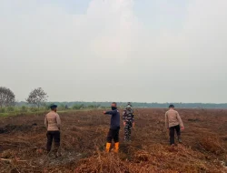 Antisipasi Karhutla, Tim Gabungan Kodaeral XII dan Polsek Sungai Kunyit Gelar Patroli Skala Besar