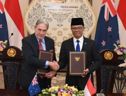 Hadapi Peringatan 70 Tahun Hubungan Diplomatik, Menlu RI-Selandia Baru Bertemu di Auckland