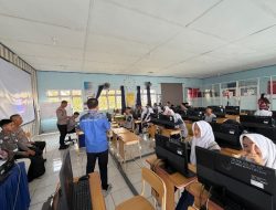 Jaga Generasi Muda dari Kejahatan Siber, Polres Lubuk Linggau Edukasi Ratusan Siswa SMKN 1!