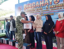Sambut HUT ke-81 TNI, Kodim 1402/Polman Salurkan 150 Paket Sembako untuk Warga Kurang Mampu dan Keluarga Stunting!