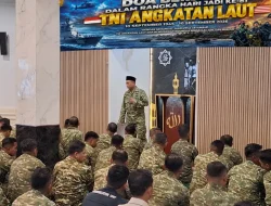 Perkuat Soliditas Prajurit Perbatasan, Kodaeral XI Panjatkan Doa Bersama di Peringatan HUT ke-81 TNI AL