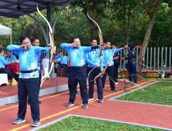 Dukung Lahirnya Atlet Berprestasi, KASAL Resmikan Lapangan Panahan Pasopati Mabesal