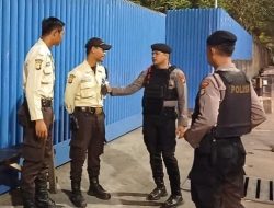 Patroli  Polres Pelabuhan Tanjung Priok Perkuat Keamanan di Sejumlah Kawasan Pelabuhan