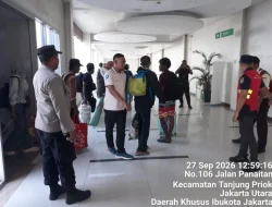 Pastikan Kondusif, Polres Pelabuhan Tanjung Priok Kawal Kedatangan 479 Penumpang KM Tidar