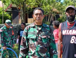 Atasi Kesulitan Air, Kodim 1714/Puncak Jaya Pasok Air Bersih untuk Masyarakat Distrik Pagaleme