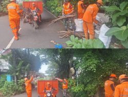 Dukung Lingkungan Sehat, Serka Mustaqim Kobarkan Semangat Gotong Royong Warga