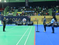 Bakar Semangat HUT Ke-81 TNI, Dankoharmatau Resmi Tutup Kejuaraan Bulutangkis Piala Panglima TNI!