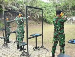 Asah Profesionalisme Prajurit, Lanud Anang Busra Gelar Latihan Menembak Pistol TW III 2026