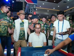 Sambut HUT ke-81 TNI, Jenderal Agus Subiyanto Tinjau Open Tournament Domino Orado 101 di Mabes TNI