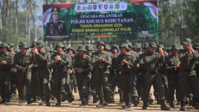 Jalankan Arahan Presiden Prabowo, Polri Siapkan 70 Ribu Polsus Kehutanan Cegah Karhutla