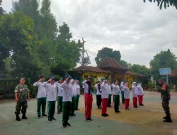 Latih Kedisiplinan Sejak Dini, Koramil 13/Seyegan Pembina Karakter Siswa SMP N 1 Seyegan