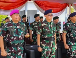 Sukses Amankan Perbatasan RI-RDTL, Prajurit Yonarmed 12 dan Yonarhanud 2 Disambut di Surabaya