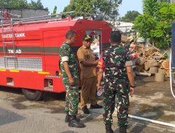 Koramil 01/Tangerang Distribusikan 5.000 Liter Air Bersih untuk Warga Kunciran Jaya