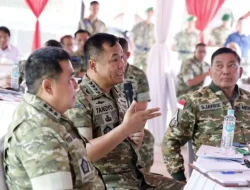 Tinjau Dua Yonif TP di Kalimantan Utara, Menhan dan Wakil Panglima TNI Cek Progres Pembangunan