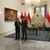 Sambut Menlu Singapura Vivian Balakrishnan di Jakarta, Menlu RI Arrmanatha Nasir Bahas Kabut Asap dan Ekspor Gas